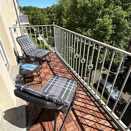 Ruhige Maisonettewohnung Auf Dem Kassberg Chemnitz Exterior foto