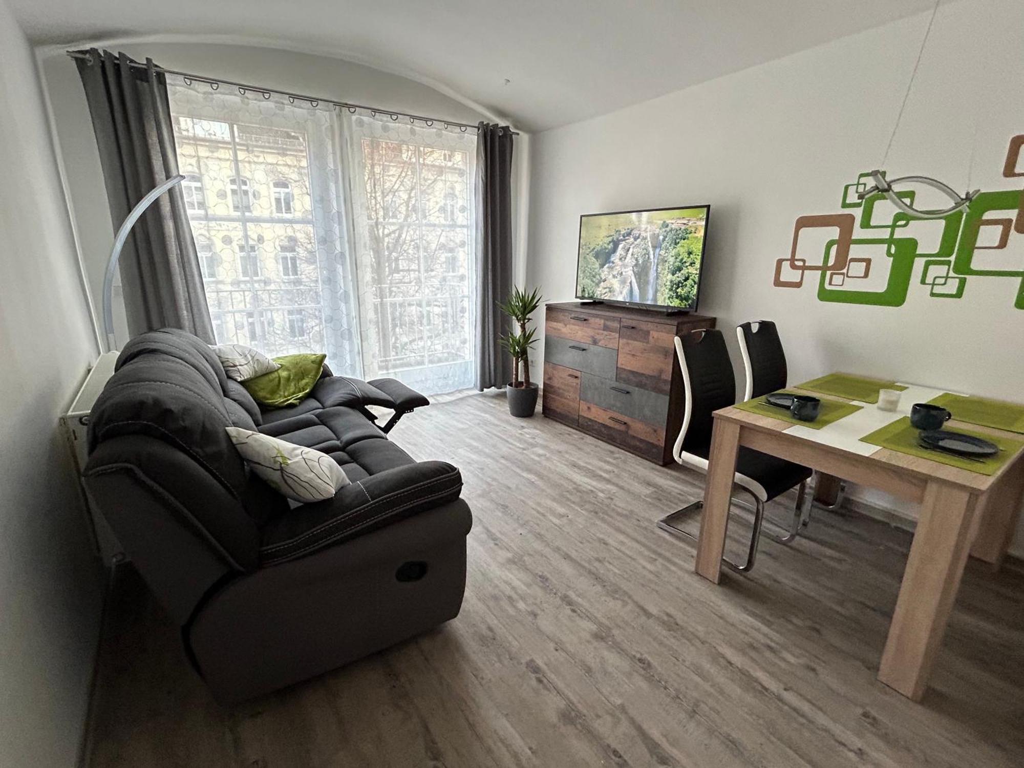 Ruhige Maisonettewohnung Auf Dem Kassberg Chemnitz Exterior foto