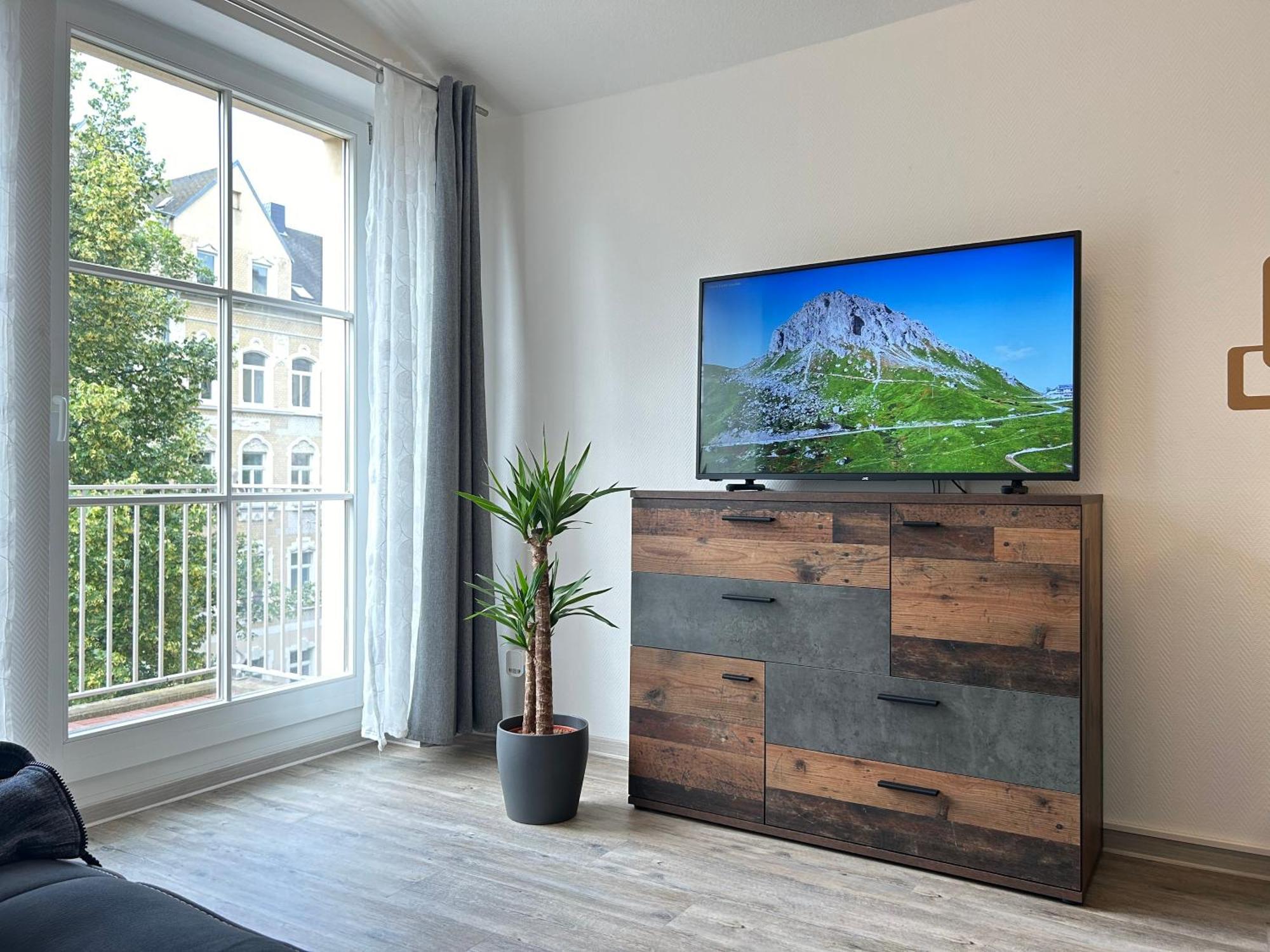 Ruhige Maisonettewohnung Auf Dem Kassberg Chemnitz Exterior foto