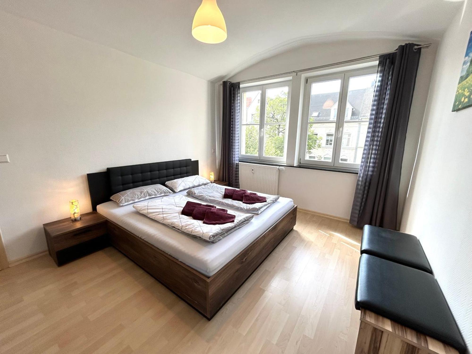 Ruhige Maisonettewohnung Auf Dem Kassberg Chemnitz Exterior foto