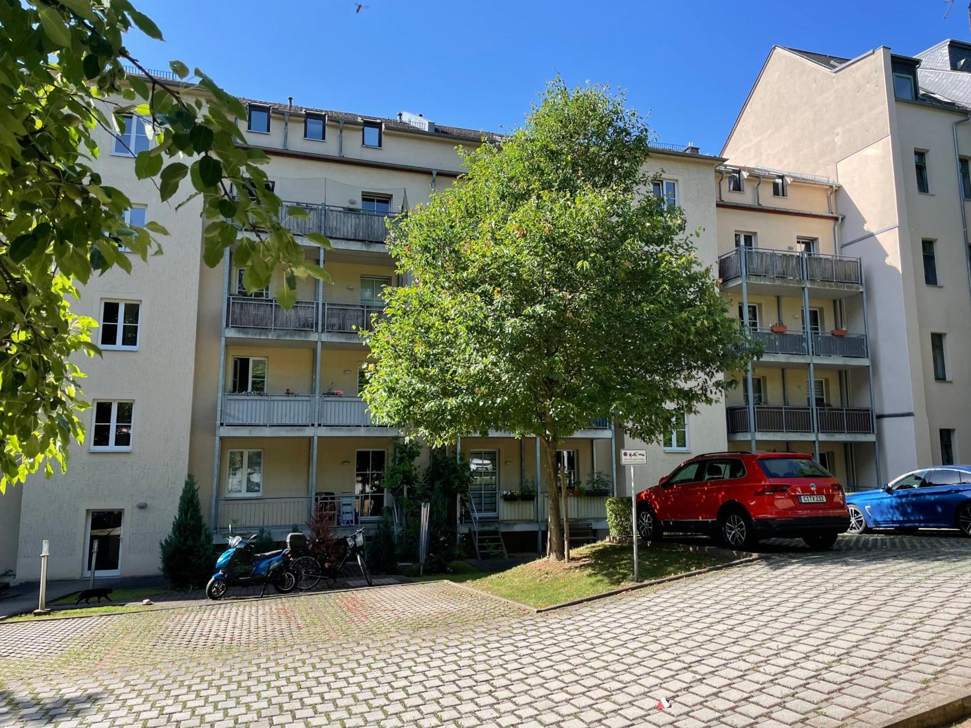 Ruhige Maisonettewohnung Auf Dem Kassberg Chemnitz Exterior foto