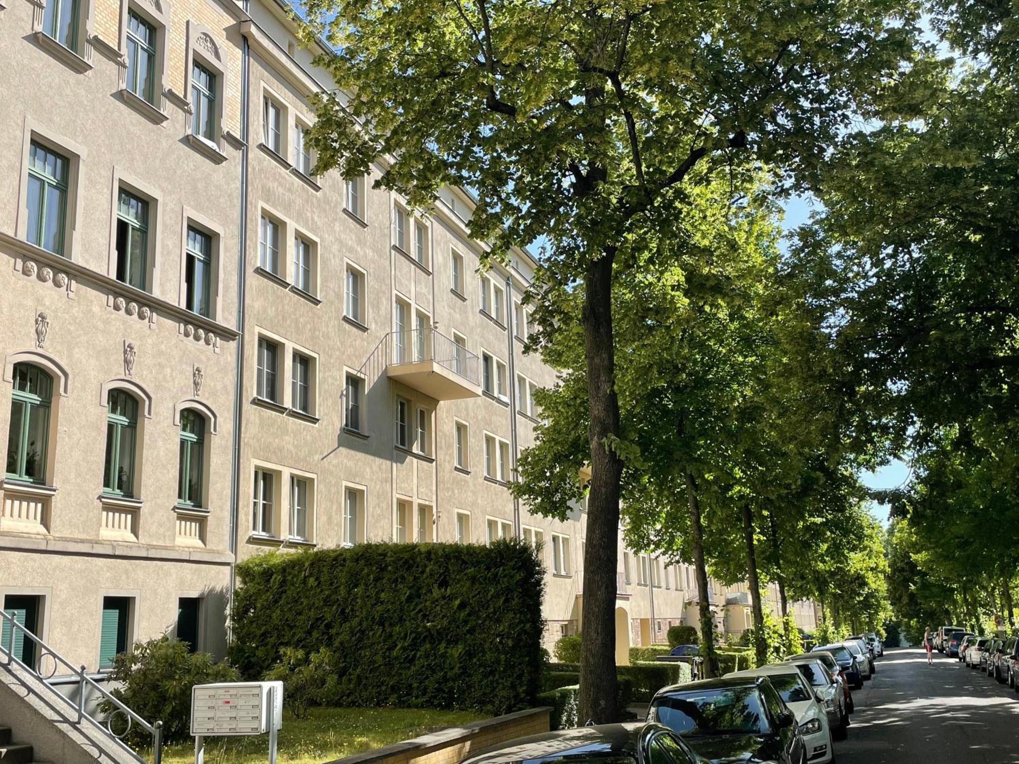 Ruhige Maisonettewohnung Auf Dem Kassberg Chemnitz Exterior foto